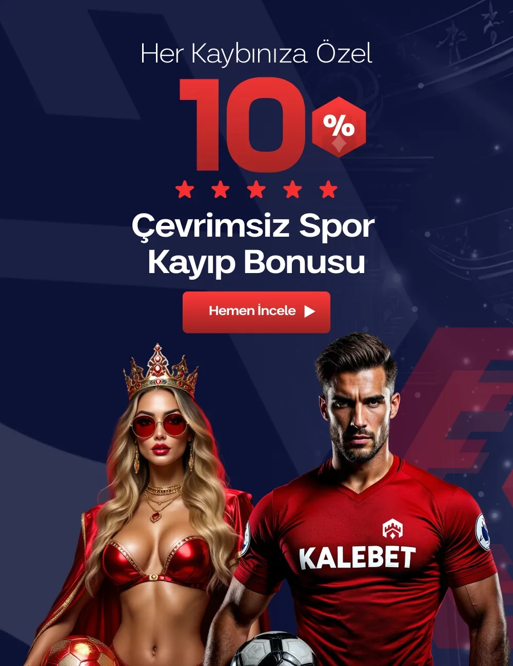 %10 Spor Kayıp Bonusu
