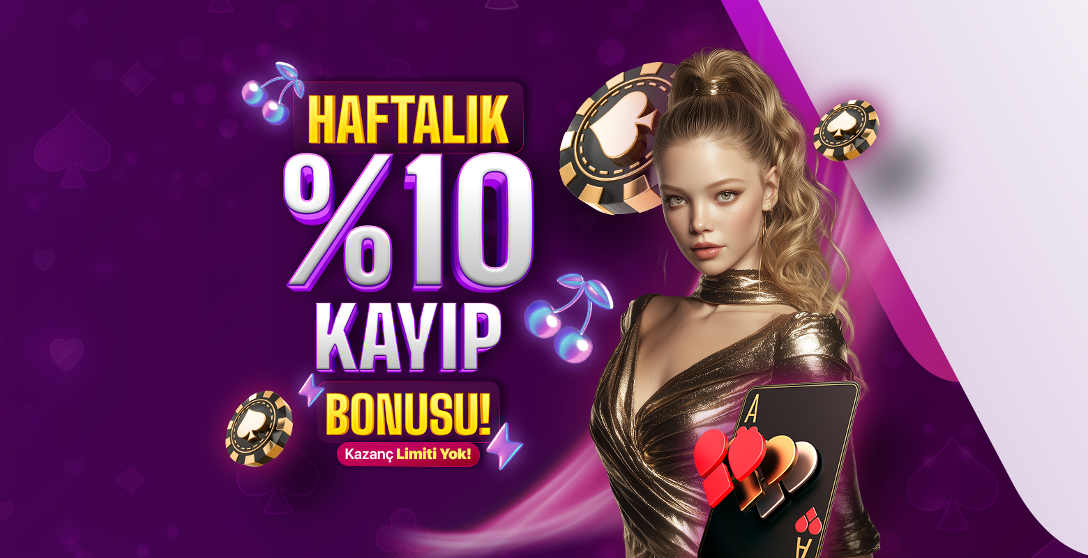 %10 Haftalık Kayıp Bonusu